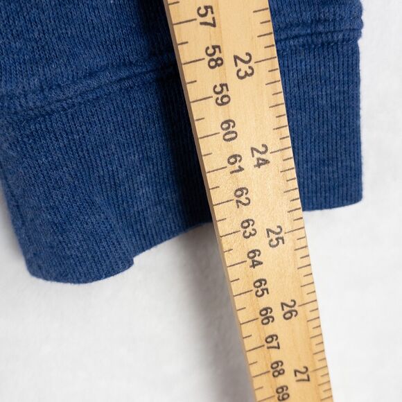 Polo Ralph Lauren Men’s XXL Blue Pullover Quarter Zip Sweater Multicolor Pony - Picture 9 of 10